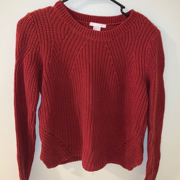 Rust orange sweater - Picture 3 of 5